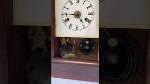 Antique 1921 Seth Thomas 30 Day Office #11 Oak Gallery Regulator Wall Clock 86t